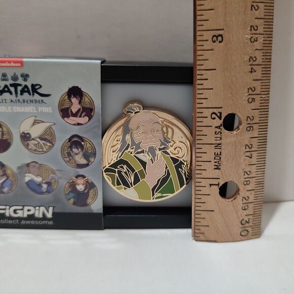 Avatar The Last Airbender Iroh Y183 Enamel Pin Rare Official FigPin Minis Badge - Picture 3 of 4